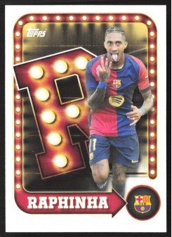 Raphinha, Kartička, 2025-26 Topps FC Barcelona Collector Tin, INSERT