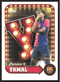 Lamine Yamal, Kartička, 2025-26 Topps FC Barcelona Collector Tin, BASE