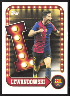 Lewandowski, Kartička, 2025-26 Topps FC Barcelona Collector Tin, INSERT