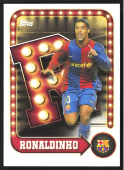 Ronaldinho, Kartička, 2025-26 Topps FC Barcelona Collector Tin, INSERT