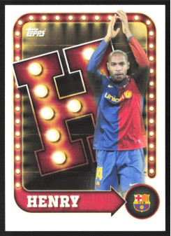Thierry Henry, Kartička, 2025-26 Topps FC Barcelona Collector Tin, INSERT