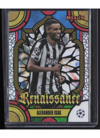 Alexander Isak, Kartička, Topps Merlin Chrome UEFA Club Competitions 2023-24, INSERT