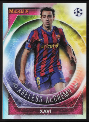Xavi, Card, Topps Merlin Chrome UEFA Club Competitions 2022-2023, INSERT
