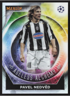 Pavel Nedved, Kartička, Topps Merlin Chrome UEFA Club Competitions 2022-2023, INSERT