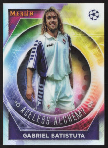 Gabriel Batistuta, Kartička, Topps Merlin Chrome UEFA Club Competitions 2022-2023, INSERT