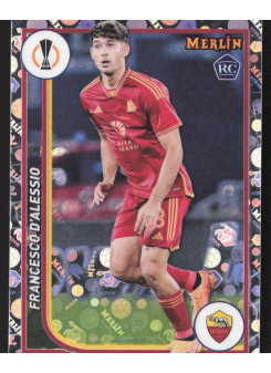 Francesco D'alessio, Kartička, Topps Merlin Chrome UEFA Club Competitions 2023-24, Vintage Merlin Refractor