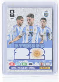 Alexis Mac Allister / Rodrigo De Paul / Enzo Fernández, Kartička, 2026 Panini Adrenalyn XL FIFA World Cup, INSERT