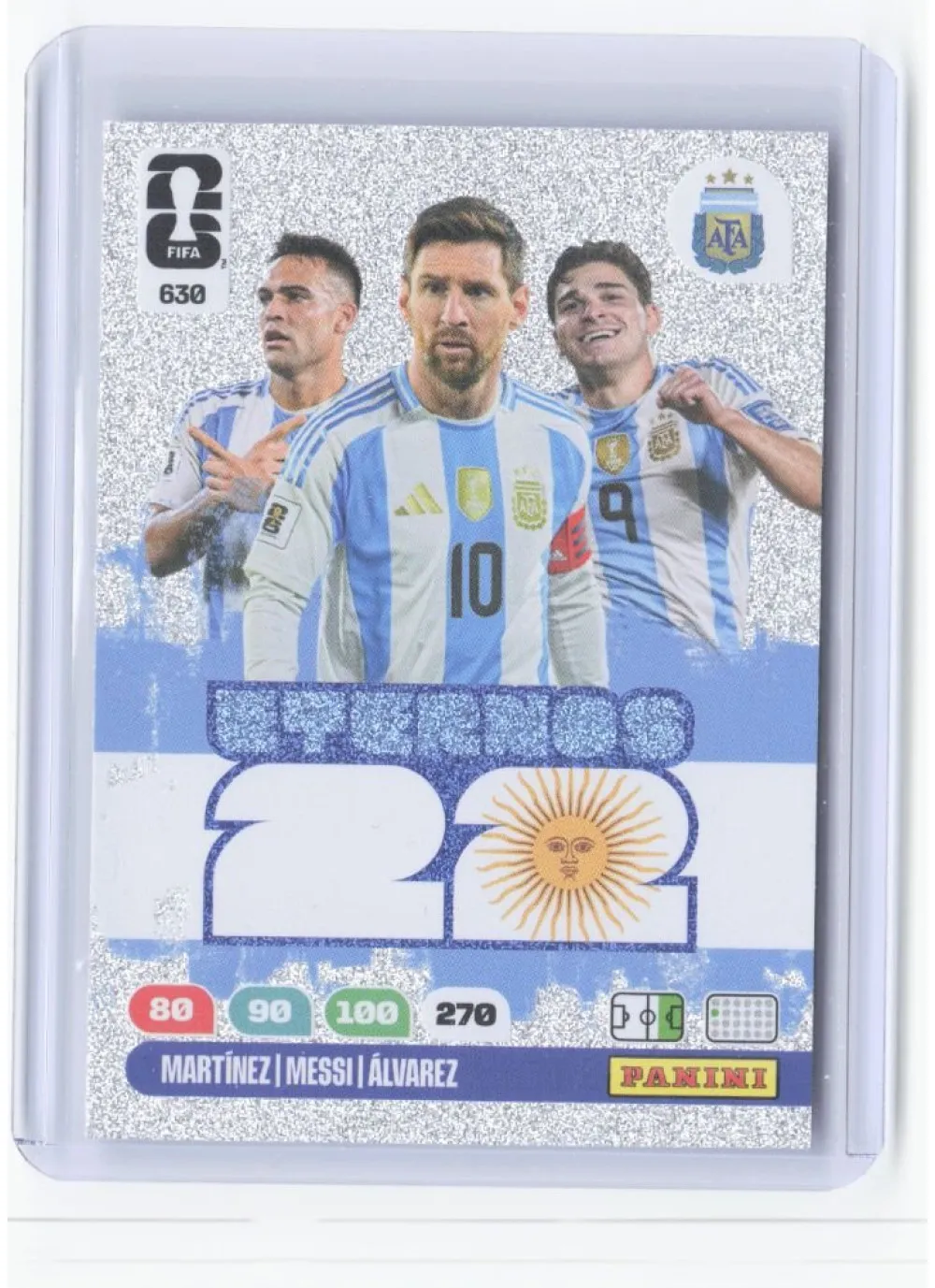 Lautaro Martínez / Lionel Messi / Julián Alvarez, Kartička 2026