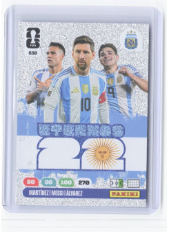 Lautaro Martínez / Lionel Messi / Julián Alvarez, Kartička, 2026 Panini Adrenalyn XL FIFA World Cup, INSERT