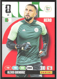 Alexis Guendouz, Kartička, 2026 Panini Adrenalyn XL FIFA World Cup, BASE
