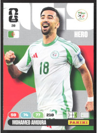 Mohamed Amoura, Kartička, 2026 Panini Adrenalyn XL FIFA World Cup, BASE