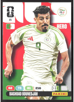 Baghdad Bounedjah, Kartička, 2026 Panini Adrenalyn XL FIFA World Cup, BASE