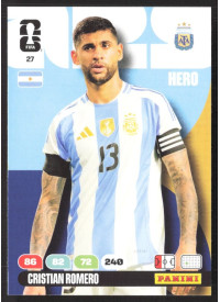 Cristian Romero, Kartička, 2026 Panini Adrenalyn XL FIFA World Cup, BASE