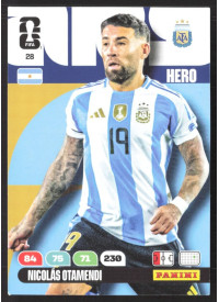 Nicolás Otamendi, Kartička, 2026 Panini Adrenalyn XL FIFA World Cup, BASE