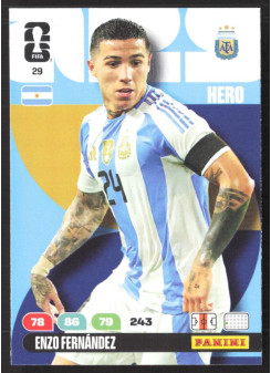 Enzo Fernández, Kartička, 2026 Panini Adrenalyn XL FIFA World Cup, BASE
