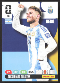 Alexis Mac Allister, Kartička, 2026 Panini Adrenalyn XL FIFA World Cup, BASE