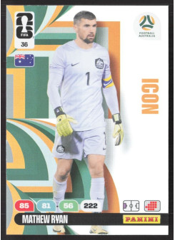 Mathew Ryan, Kartička, 2026 Panini Adrenalyn XL FIFA World Cup, INSERT