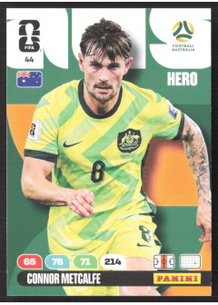 Connor Metcalfe, Kartička, 2026 Panini Adrenalyn XL FIFA World Cup, BASE