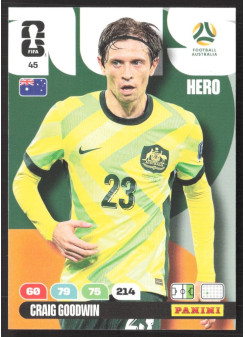 Craig Goodwin, Kartička, 2026 Panini Adrenalyn XL FIFA World Cup, BASE