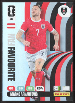Marko Arnautović, Kartička, 2026 Panini Adrenalyn XL FIFA World Cup, INSERT