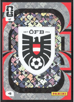 Team Crest, Kartička, 2026 Panini Adrenalyn XL FIFA World Cup, INSERT