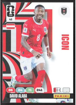 David Alaba, Kartička, 2026 Panini Adrenalyn XL FIFA World Cup, INSERT