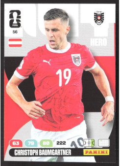 Christoph Baumgartner, Kartička, 2026 Panini Adrenalyn XL FIFA World Cup, BASE