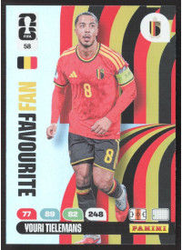 Youri Tielemans, Kartička, 2026 Panini Adrenalyn XL FIFA World Cup, INSERT