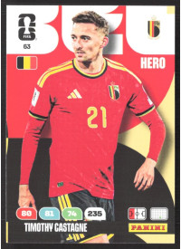 Timothy Castagne, Kartička, 2026 Panini Adrenalyn XL FIFA World Cup, BASE