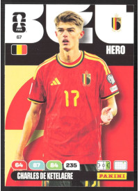 Charles de Ketelaere, Kartička, 2026 Panini Adrenalyn XL FIFA World Cup, BASE
