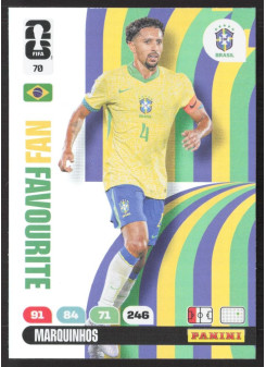 Marquinhos, Kartička, 2026 Panini Adrenalyn XL FIFA World Cup, INSERT