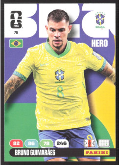 Bruno Guimarães, Kartička, 2026 Panini Adrenalyn XL FIFA World Cup, BASE