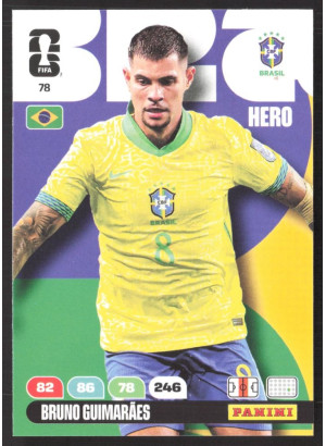 Bruno Guimarães, Kartička, 2026 Panini Adrenalyn XL FIFA World Cup, BASE