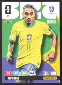 Raphinha, Kartička, 2026 Panini Adrenalyn XL FIFA World Cup, BASE
