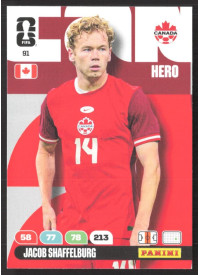 Jacob Shaffelburg, Kartička, 2026 Panini Adrenalyn XL FIFA World Cup, BASE