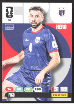 Pico, Kartička, 2026 Panini Adrenalyn XL FIFA World Cup, BASE