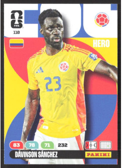 Dávinson Sánchez, Kartička, 2026 Panini Adrenalyn XL FIFA World Cup, BASE
