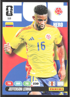 Jefferson Lerma, Kartička, 2026 Panini Adrenalyn XL FIFA World Cup, BASE