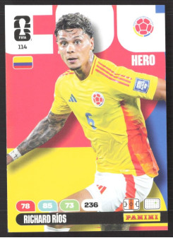 Richard Ríos, Kartička, 2026 Panini Adrenalyn XL FIFA World Cup, BASE