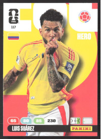 Luis Suárez, Kartička, 2026 Panini Adrenalyn XL FIFA World Cup, BASE