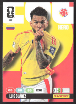 Luis Suárez, Kartička, 2026 Panini Adrenalyn XL FIFA World Cup, BASE
