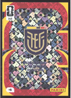 Team Crest, Kartička, 2026 Panini Adrenalyn XL FIFA World Cup, INSERT