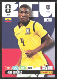 Joel Ordóñez, Kartička, 2026 Panini Adrenalyn XL FIFA World Cup, BASE