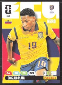 Gonzalo Plata, Kartička, 2026 Panini Adrenalyn XL FIFA World Cup, BASE
