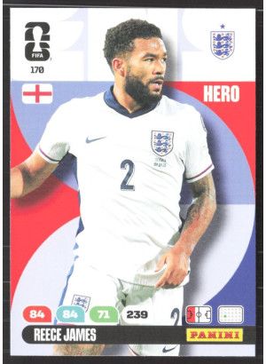 Reece James, Kartička, 2026 Panini Adrenalyn XL FIFA World Cup, BASE