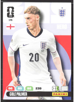 Cole Palmer, Kartička, 2026 Panini Adrenalyn XL FIFA World Cup, BASE