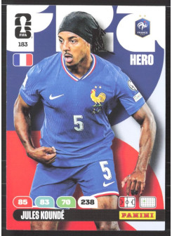 Jules Koundé, Kartička, 2026 Panini Adrenalyn XL FIFA World Cup, BASE