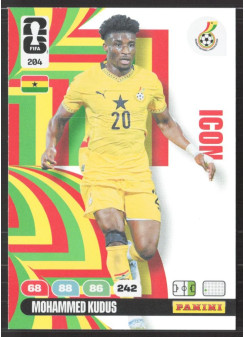 Mohammed Kudus, Kartička, 2026 Panini Adrenalyn XL FIFA World Cup, INSERT