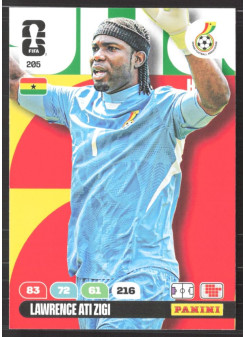 Lawrence Ati Zigi, Kartička, 2026 Panini Adrenalyn XL FIFA World Cup, BASE