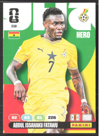 Abdul Issahaku Fatawu, Kartička, 2026 Panini Adrenalyn XL FIFA World Cup, BASE